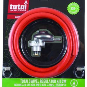 Swivel regulator plus hose
